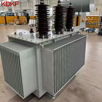 Transformateur de distribution triphasé immergé dans l'huile à très faibles pertes S20 entièrement scellé 22kV 20kV vers 400V 50Hz Fabricant sur mesure