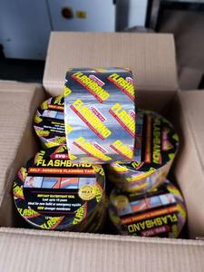 Autoadhesivo betún intermitente papel de alquitrán bituminoso <span class=keywords><strong>banda</strong></span> intermitente cinta de <span class=keywords><strong>asfalto</strong></span> de aluminio papel de alquitrán cinta flash impermeable - Product Image 2