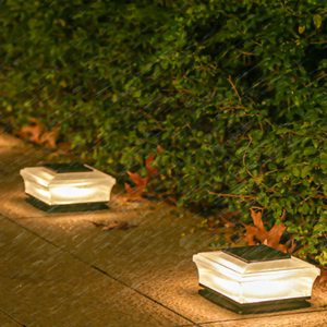 Lampe à pilier LED solaire moderne pour extérieur, étanche, pour clôture <span class=keywords><strong>de</strong></span> jardin, poteau <span class=keywords><strong>de</strong></span> villa, éclairage <span class=keywords><strong>de</strong></span> cour - Product Image 1