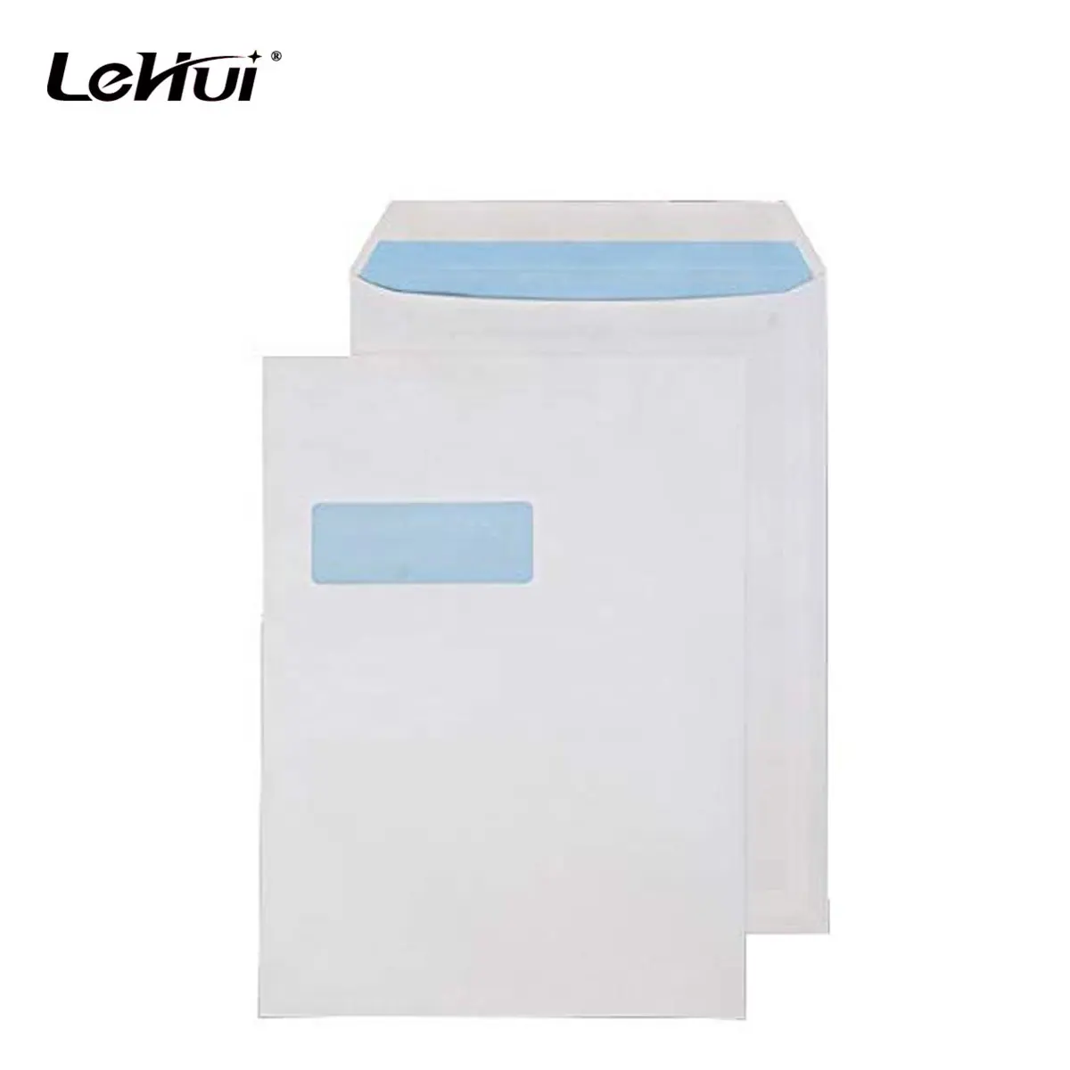Good price Office C4 Size 229 x 324 mm 120G Pack of 250 Wide Window Wallet Envelopes With Peel & Seal