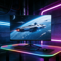 Moniteur de jeu 27 pouces à prix d'usine, 2K 180Hz, temps de réponse de 1 ms, écran incurvé pour le jeu multiplateforme