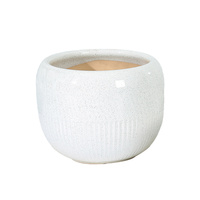 Pot de fleurs en céramique pour plantes succulentes, trous en forme de macaron, décoration intérieure créative, ornement pastoral simple, petit pot pour plantes vertes