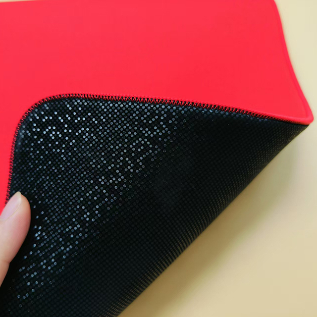 Custom Square Mousepad with 1mm 2mm 4mm Poron Foam Sheet Non-Slip Rubber Material Mouse Pad