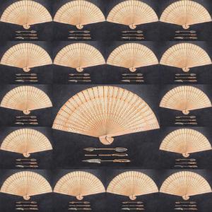 Custom Print Carved Bamboo <b>Handheld</b> <b>Fans</b> Vintage Birthday Gift Foldable Wooden <b>Fan</b> for Chinese New Year Wedding Party Decoration - Product Image 3