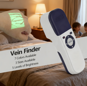 Vein Finder Detector Medical Level <b>Handheld</b> Infrared Vein <b>Scanner</b> with 5-Level Brightness Clear Vascular Imaging with 7 Colors - Product Image 6