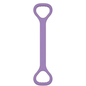 Bande de résistance en forme de 8 pour femmes, corde élastique en silicone épaisse, antidérapante, pour l'entraînement du dos et des épaules, yoga à domicile - Product Image 1