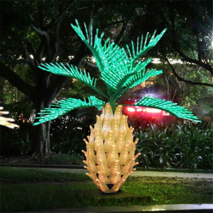<b>LED</b> Palm <b>Tree</b> Decorative <b>Light</b> for Outdoor Beach Landscape and Tropical Garden Festival Decoration with Warm Ambient Glow - Product Image 5