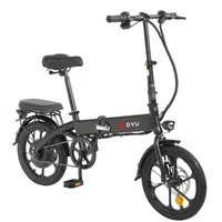 Scooter électrique A1F Citycoco 36v 250w, mini vélo électrique pour adultes à moteur central, vélo de ville de 16 pouces, moteur de vélo électrique