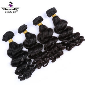 Trame de cheveux brésiliens vierges de qualité 8a, extensions de cheveux humains à vagues profondes en vrac, en stock, prêts à être expédiés - Product Image 6