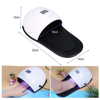 Lampe à LED UV intelligente pour ongles, portable, pour la polymérisation du gel, pour la maison et les salons professionnels