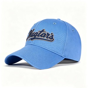 Custom Wholesale 6 Panel Embroidery Logo Street Baseball Caps Washed Cotton Unstructured Dad <b>Hats</b> - Product Image 3