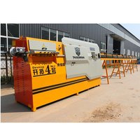 Cintreuse de fil CNC 2D pour treillis de construction, machine de traitement automatique CNC pour la production d'étriers et de maillons