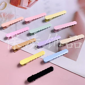 Carino da 5cm bel bruco senza traccia forcina per capelli Color Clip con onda <span class=keywords><strong>Guangzhou</strong></span> fermaglio laterale per feste in metallo resistente - Product Image 1