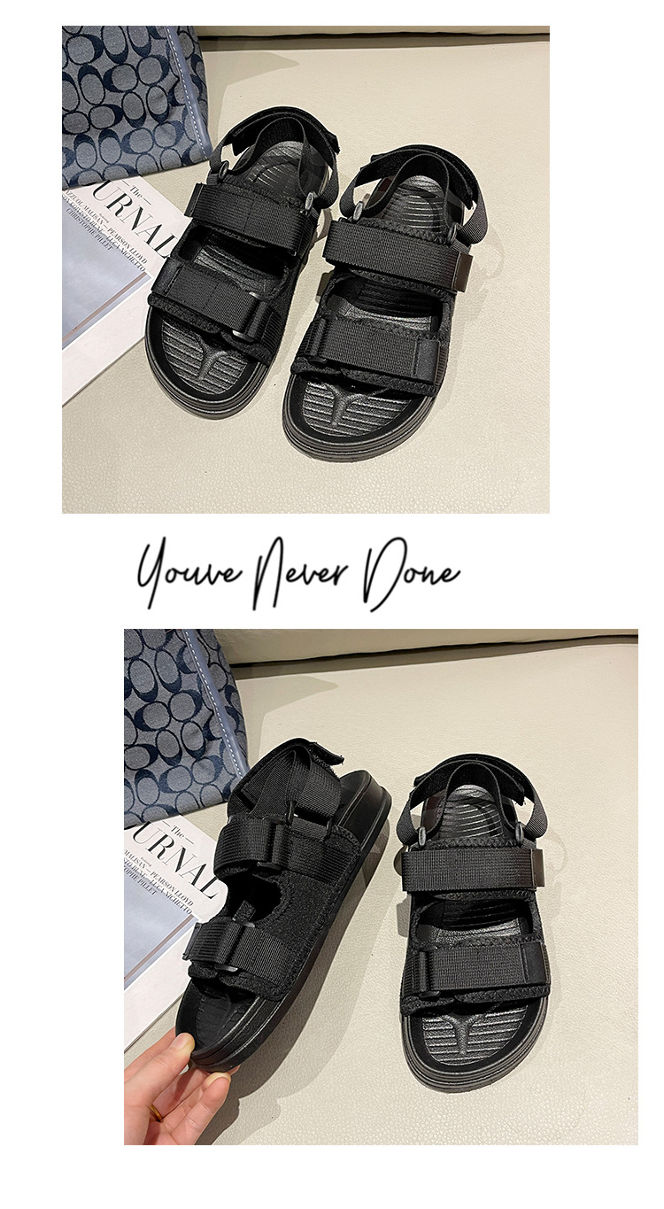 New Arrivals Women Fashion Sandals Shoes Couple Beach Platform Sandals Men Shoes
