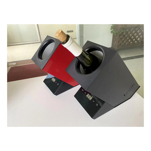 <span class=keywords><strong>Mini</strong></span> réfrigérateur à vin électrique de conception originale, refroidisseur à vin portable pour voiture - Product Image 4