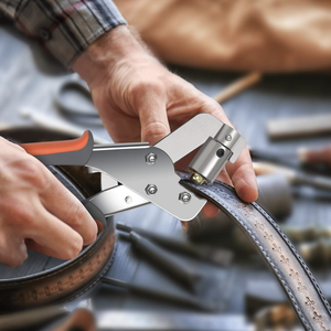 Kit de pinces à œillets robustes-Outil d'installation de bricolage pour <span class=keywords><strong>tissu</strong></span>, cuir et toile, avec œillets assortis - Product Image 4