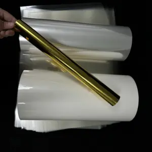 Rouleau de film PET UV Films DTF Feuille d'hologramme pour l'impression numérique sur verre et papier