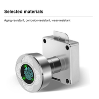 Système de casier intelligent sans fil en alliage de zinc personnalisé, cylindrique, électronique, intelligent, pour boîte aux lettres, avec serrure à empreintes digitales et caméra