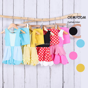 <span class=keywords><strong>Abito</strong></span> da yoga in nylon personalizzato 2025 per ragazze e bambine, gonna sportiva senza maniche a tinta unita con bordo smerlato, personalizzabile in fabbrica - Product Image 4