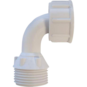 อุปกรณ์เชื่อมต่อไนลอนแบบหมุนได้สำหรับเครื่องซักผ้า/ท่อน้ำเข้าเครื่องล้างจานยาว3/4ม. x 3/4 F - Product Image 2