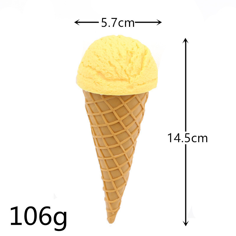 Cornet de glace à la mangue