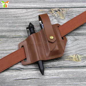 Faux da Đèn pin vỏ bọc cho vành đai tùy chỉnh EDC Đèn Pin Công cụ bao da Multitool Túi tổ chức - Product Image 4