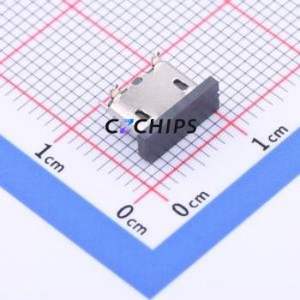 USB-MR-D-050 USB Connector SMD Connector ( Connector Type: Micro-B )( Gender: Female )( Mounting Type: Vertical Mount ) - Product Image 1