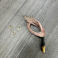 Câble RF 20 cm 50 Ohms à 8 têtes pour connecteurs femelle UFL vers IPX1, fabrication artisanale automatique, pour routeur ZTE Mhf4, connecteur UFL YSTOOM YS17808