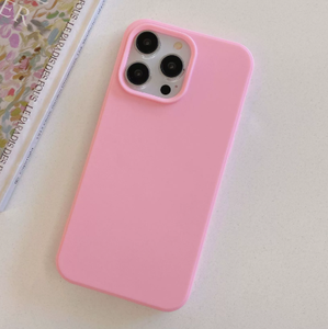 Funda Protectora de Silicona Suave de Color Caramelo Minimalista para iPhone 8 iPhone 16 Pro Max - Product Image 5