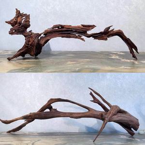 Bois de teck violet pour aquascape, bois flotté pour aquarium, grand décoratif, souche d'arbre naturelle, équipement pour aquarium, provenant de la nature - Product Image 1