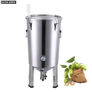 FER-32VV Stainless Steel Conical Fermenter/30L Craft beer Fermentation Tank/ brewing vessel