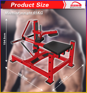 Machine de <span class=keywords><strong>presse</strong></span> de jambe chargée par plaque d'équipement de gymnastique commerciale veau Super horizontal - Product Image 3