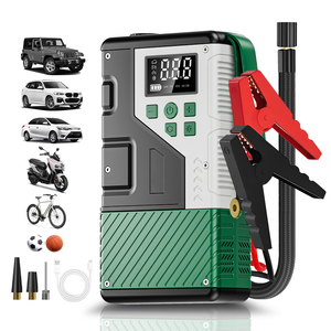 Công suất cao 4-in-1 xách tay <span class=keywords><strong>mini</strong></span> xe Booster & Jumper lốp Inflator 8000mAh pin nhảy khởi động với máy bơm không khí xe nhảy khởi động - Product Image 1