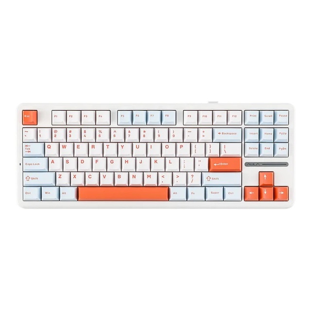 AULA F87 Pro 80% Wired Wireless Hot-Swappable Gasket Mechanical Keyboard 87 Keys Three Mode Gaming Keyboard