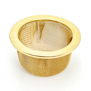 Tái sử dụng 304 dây thép không gỉ lưới hình dạng mái vòm hút ống lọc màn hình cho thuốc lá với khung - Product Image 2