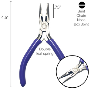 Mini-pinces coupantes pour fils, outils ergonomiques en acier inoxydable, pinces à bec effilé en plastique, pour bijoux DIY, sertissage métrique, OEM - Product Image 2