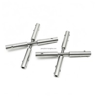 Connecteur de câble en acier 304 réglable à 2 sections avec vis de tension pour fixation d'extrémité de câble
