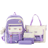Arksman-Juego de mochilas personalizadas a prueba de agua, Bolsa Escolar para chicos y chicas