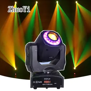 ZY Hot Sales head moving 60W LED Moving Heads 8 Gobos 8 Patterns Spotlight heads moving light LED Stage Lights