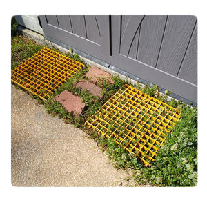 Grille de fibre de haute résistance de grille de Grp de plastique de Frp moulé par caillebotis de fibre de plancher - Product Image 6