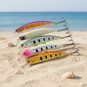 RYUKI Jerkbait 12g/15g 80mm/95mm Esca Affondante <span class=keywords><strong>per</strong></span> Acqua Salata, <span class=keywords><strong>Minnow</strong></span> Artificiale <span class=keywords><strong>per</strong></span> <span class=keywords><strong>Spigola</strong></span> e Pesce Gatto, Esca Rigida HMM09 - Product Image 5