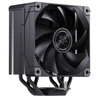 SNOWMAN 4 caloducs affichage numérique refroidisseur de processeur nouveauté refroidissement par air processeur de PC de jeu ventilateurs de radiateur et produit de refroidissement