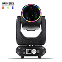 Luz de Cabeza Móvil Sharpy Beam 295W con Función de Halo y Círculo LED Frontal