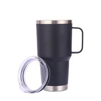 Nouveauté 2026 : Gobelets de voyage isothermes à double paroi en acier inoxydable 18/8, revêtement poudré, 20 oz, personnalisables avec logo – Meilleures ventes
