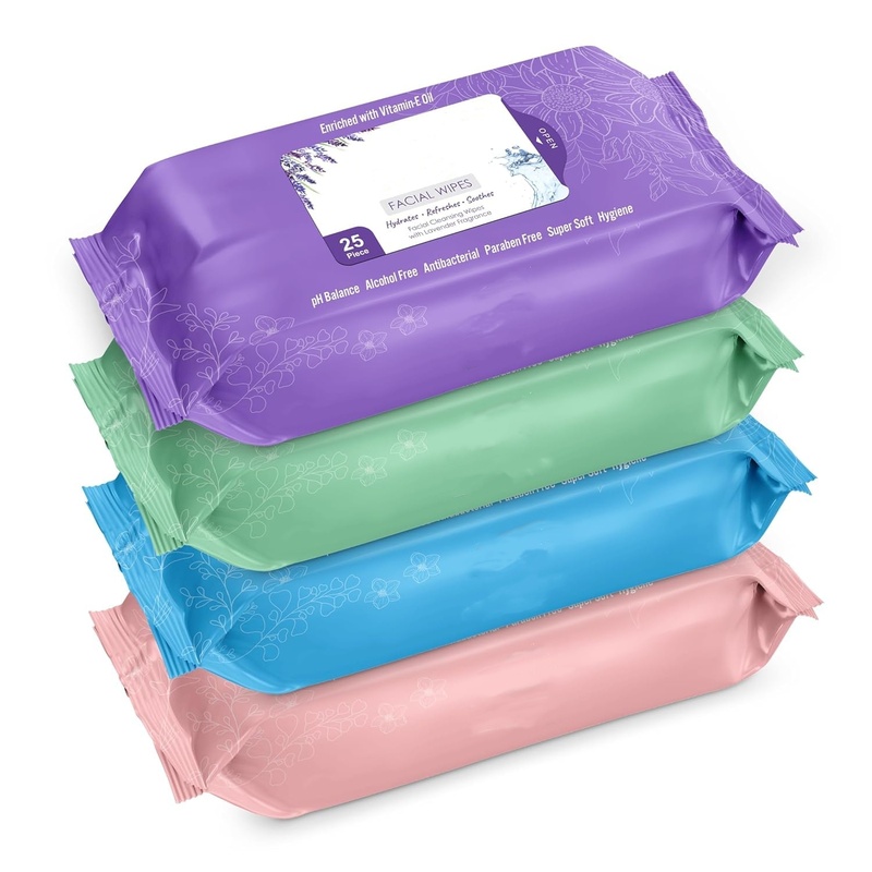OEM Organic Facial Wipes Plant Based