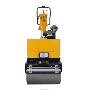 Rouleau vibratoire à double tambour pour asphalte et sol de 0,8 tonne, YSW080H, avec direction hydraulique, moteur Changfa - Product Image 2