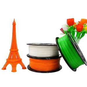 เส้นพลาสติก PLA สำหรับพิมพ์ 3 มิติ แบบไร้กลิ่น สีพื้นเดียว น้ำหนัก 1 กก. เนื้อเรียบมันเงา สำหรับเครื่องพิมพ์ 3 มิติ FDM ในครัวเรือน - Product Image 1