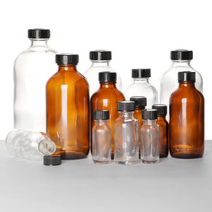 Distributeur de savon à main en <span class=keywords><strong>verre</strong></span> ambré 500ml vide bouteille de mousse pompe distributeur de savon liquide bouteille de mousse cosmétique en gros avec pompe - Product Image 3