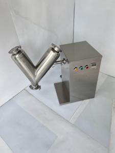 Mezcladora de Polvo Tipo V de un Solo Brazo, 5L, Acero Inoxidable, para Especias, Condimentos, Café y Harina - Product Image 3