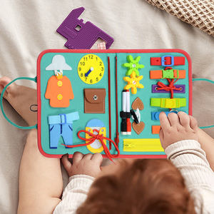 Nouvelle planche éducative pour enfants, jouets sensoriels <span class=keywords><strong>Montessori</strong></span>, voyage, <span class=keywords><strong>activités</strong></span>, planche d'apprentissage, feutre, planche occupée pour tout-petits - Product Image 3